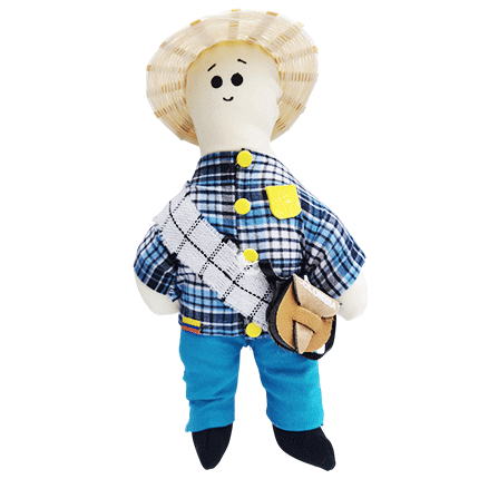 muñeco de año viejo rodolfo