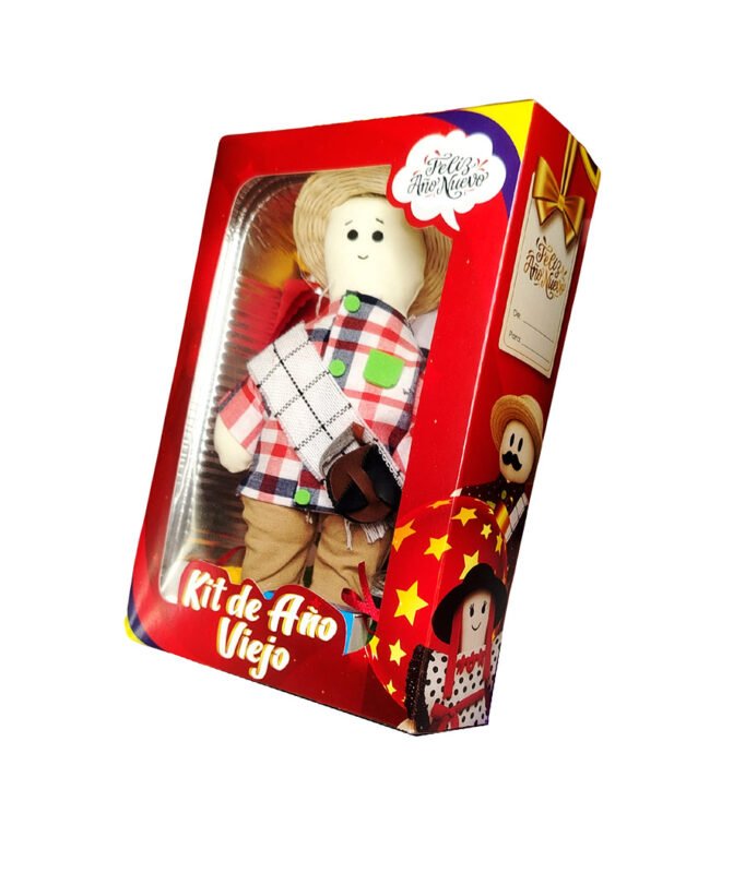 muñeco de año viejo colombiano