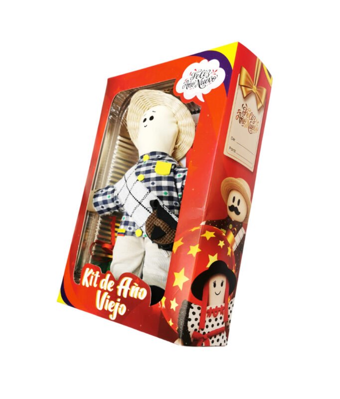 muñeco de año viejo tradicional